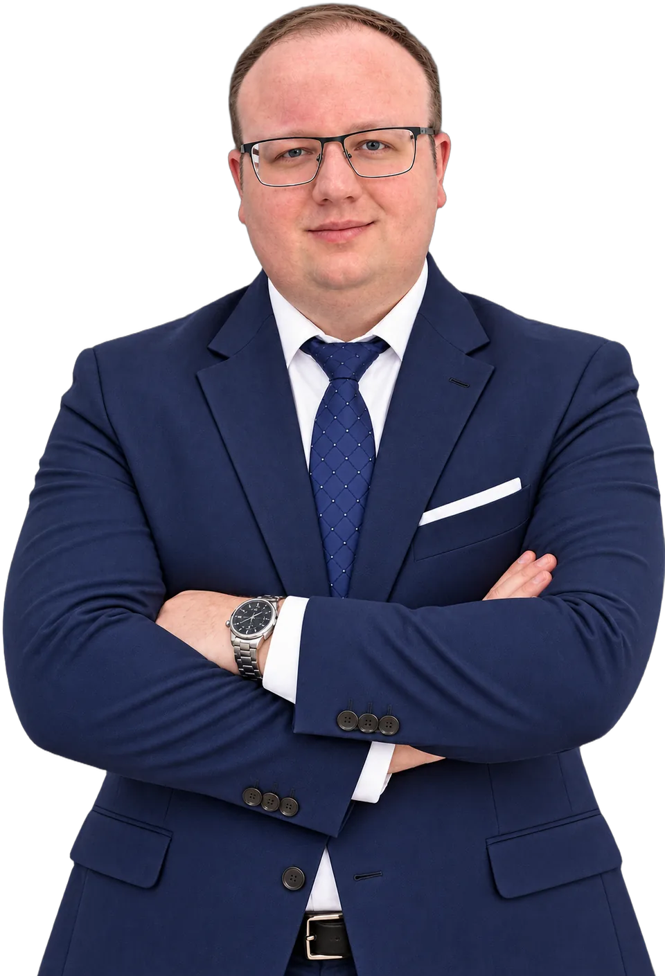 Denis Brunc mit verschränkten Armen